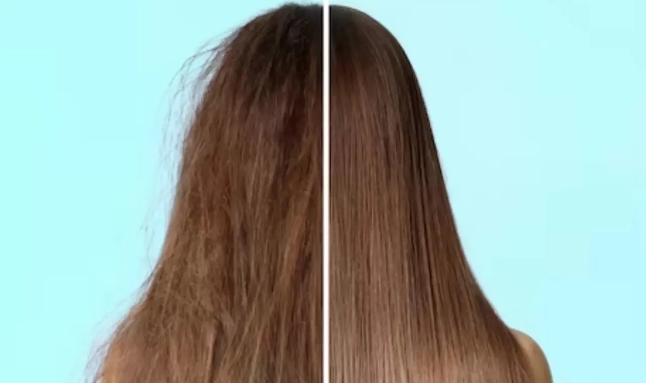rambut rusak
