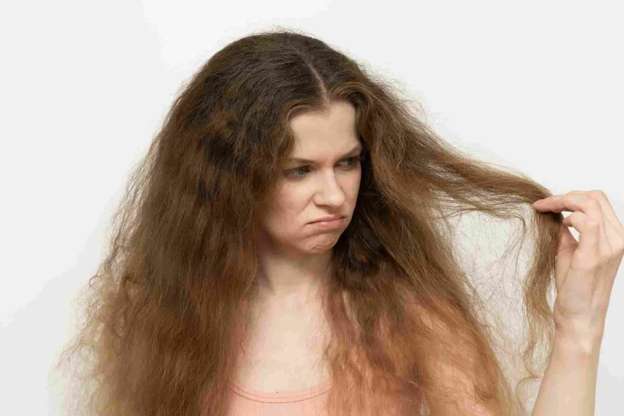 Rambut kering dan mengembang