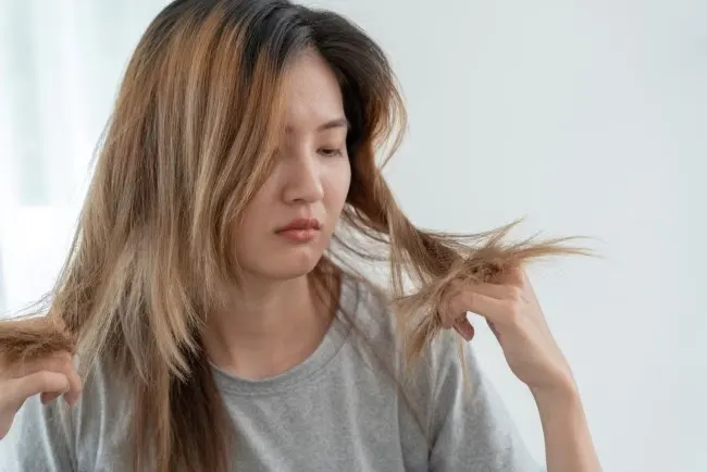 rambut kusam dan kering